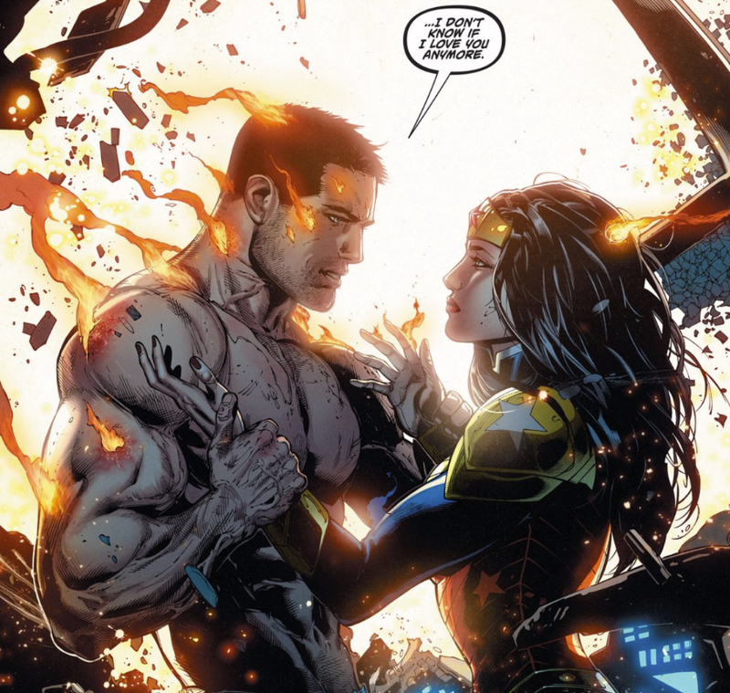 Illustration for article titled Welp, Superman Just Dumped Wonder Woman